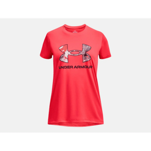 UNDER ARMOUR Die. tričko Tech SolidPrint Farba: Ružová, Veľkosť: XS