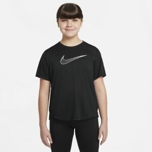 Nike detské tričko Dri-Fit One Big Kids Farba: čierna, Veľkosť: XS
