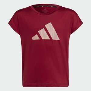 ADIDAS detské tričko Aeoready Training Graphic Farba: Tmavočervená, Veľkosť: 140