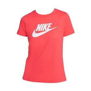 NIKE dámske športové tričko Nsw Tee Essntl Icon Farba: červená, Veľkosť: XS