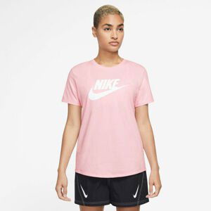 NIKE W Nsw Dám. tričko Tee Essntl Icn Ft Farba: Ružová, Veľkosť: M