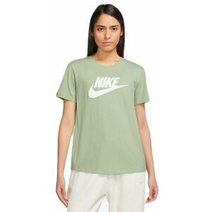 NIKE W Nsw Dám. tričko Tee Essntl Icn Ft Farba: Svetlozelená, Veľkosť: XS