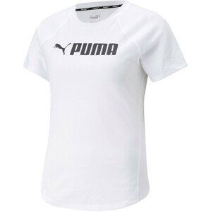 PUMA Dám. tričko Fit Logo Tee Farba: Biela, Veľkosť: M