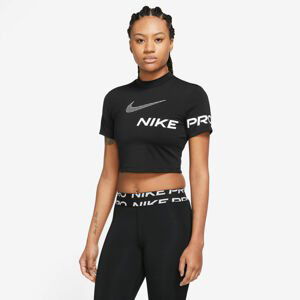 NIKE W Np Dám. tričko Df rx Ss Crop Top Farba: čierna, Veľkosť: L