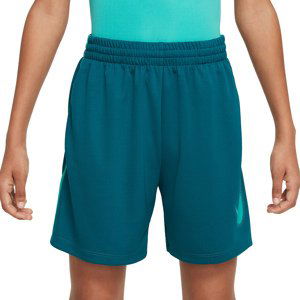 NIKE B NK Chl. šortky DF MULTI + SHORT G Farba: Petrolejová, Veľkosť: XS