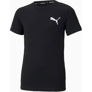 PUMA Chl. tričko Active Small Logo Farba: čierna, Veľkosť: 140