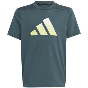 adidas Chl. tričko B TI TEE Farba: Petrolejová, Veľkosť: 128