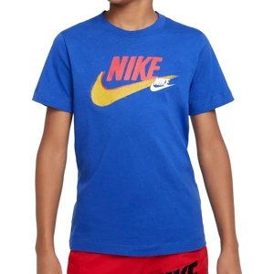 NIKE B NSW Chl. tričko SI SS TEE Farba: Tyrkysová, Veľkosť: S