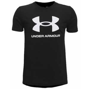 UNDER ARMOUR chl. tričko Sportstyle Logo Farba: čierna, Veľkosť: S