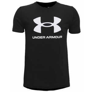 UNDER ARMOUR chl. tričko Sportstyle Logo Farba: čierna, Veľkosť: XL