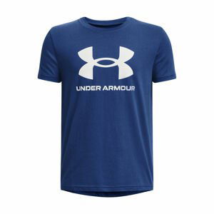 UNDER ARMOUR chl. tričko Sportstyle Logo Farba: Royal, Veľkosť: M