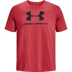 UNDER ARMOUR Pán. tričko Sportsty.Logo Farba: Vínovočervená, Veľkosť: M