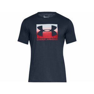 UNDER ARMOUR Pán. tričko Boxed Sportst. Farba: Navy, Veľkosť: XL