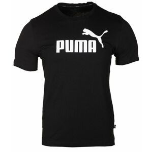 PUMA Pán. tričko ESS Logo Tee Farba: čierna, Veľkosť: M