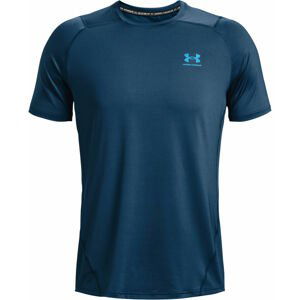 UNDER ARMOUR Pán. tričko HG Armour Fitte Farba: Olivová, Veľkosť: XL