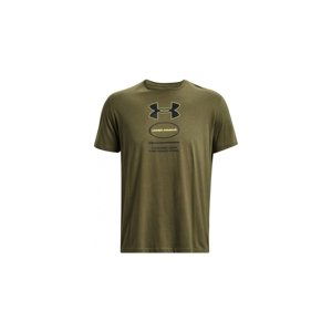 UNDER ARMOUR Pán. tričko Ua Core Novelty Farba: Petrolejová, Veľkosť: L