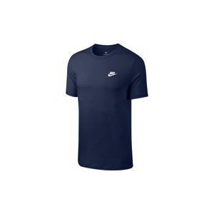 NIKE Páni-tričko M NSW CLUB TEE Farba: Navy, Veľkosť: S