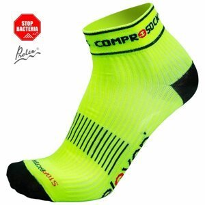 Dosp. kompresné ponožky Eleven Luca Farba: Zelená, Veľkosť: XL
