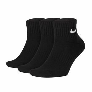 NIKE ponožka U NK EVERYDAY CUSH QTR 3PR Farba: čierna, Veľkosť: XL