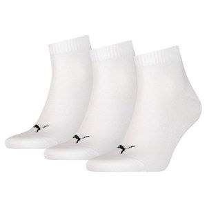 PUMA Dosp. ponožky Unisex Quart Farba: Biela, Veľkosť: 39