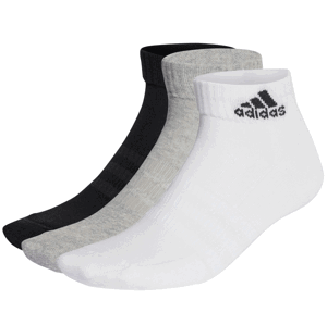 adidas Dosp. ponožky C SPW ANK 3P, 3 pá Farba: Šedá, Veľkosť: L