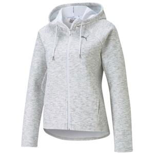 Puma dámska športová bunda Evostripe Full-Zip Farba: Biela, Veľkosť: L