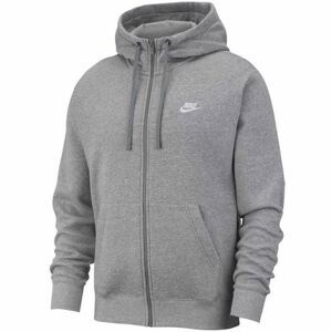 NIKE Pán. tepláková bunda kapucňa,M Nsw Farba: Šedá, Veľkosť: M