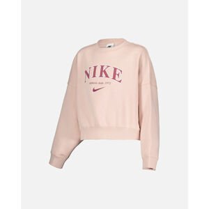 NIKE G NSW Die. sveter TREND FLC CREW PR Farba: Ružová, Veľkosť: XS
