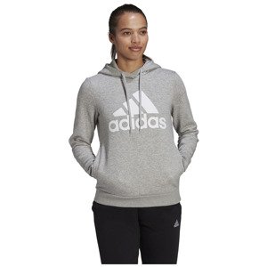 adidas Dám. mikina s kapucňou, W BL FL H Farba: Šedá, Veľkosť: S