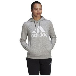 adidas Dám. mikina s kapucňou, W BL FL H Farba: Šedá, Veľkosť: L