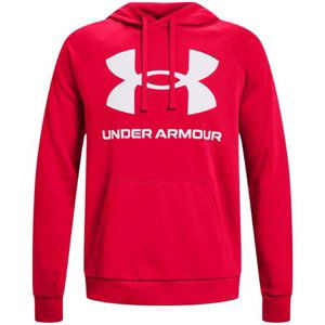 UNDER ARMOUR  Pán. mikina s kapucňou, Ri Farba: Tmavočervená, Veľkosť: M