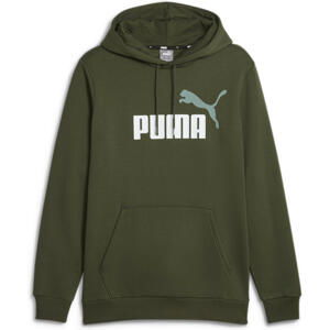 PUMA Dám. mikina s kapucňou ESS 2 Col Bi Farba: Olivová, Veľkosť: XL