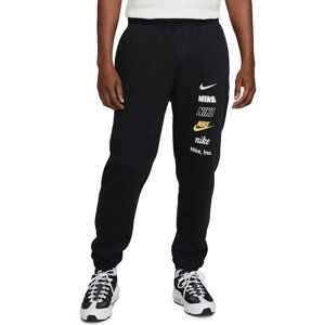 NIKE Pán. jogging nohavice M NK CLUB+ BB Farba: čierna, Veľkosť: L
