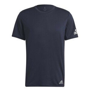 adidas Pán. bežecké tričko RUN IT TEE M Farba: Tmavomodrá, Veľkosť: XXL