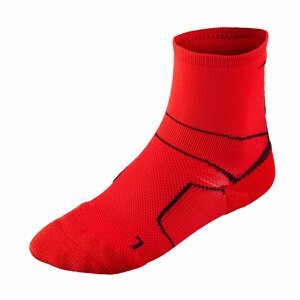 Mizuno Dosp.bežecké ponožky Endura Farba: červená, Veľkosť: S