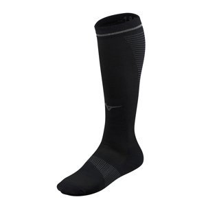 MIZUNO Dosp.bežecké ponožky Compression Farba: čierna, Veľkosť: L