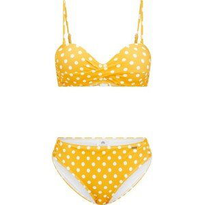 Dám. bikiny Bandeau FIREFLY Mandyna Farba: Horčicová, Veľkosť: 36