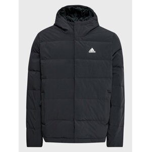 Adidas Pán. páperová bunda kapucňa, Heli Farba: čierna, Veľkosť: L