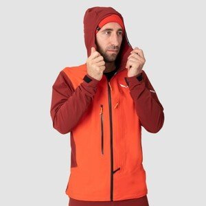 SALEWA Pán.turistická bunda s kapucňou, Farba: Tmavočervená, Veľkosť: M