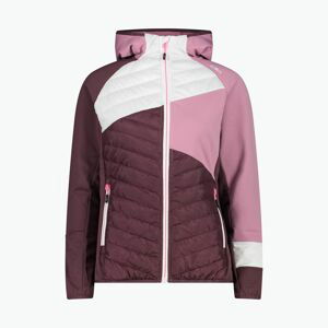 CMP Dám. flísová bunda Woman Jacket Fix Farba: Tmavočervená, Veľkosť: 38