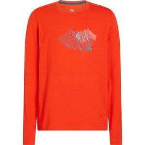 McKINLEY Chl. tričko dlhý rukáv, Bellun Farba: oranžová, Veľkosť: 152