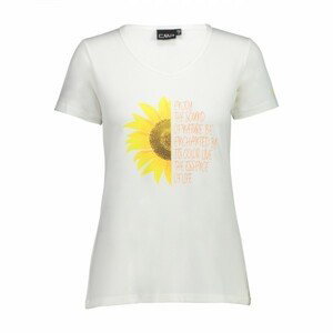 CMP dámske turistické tričko Ibiza Farba: Biela, Veľkosť: 40