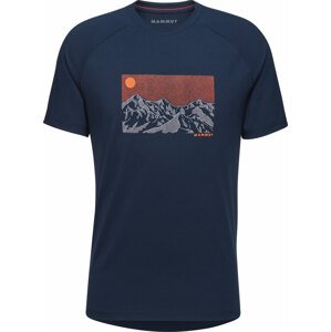 MAMMUT Pán. tričko Mountain Farba: Navy, Veľkosť: S