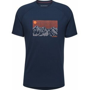 MAMMUT Pán. tričko Mountain Farba: Navy, Veľkosť: M