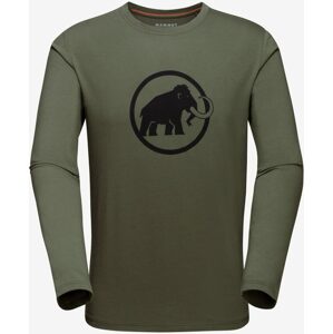 MAMMUT Pán. L/S tričko Classic Longsleev Farba: Olivová, Veľkosť: L