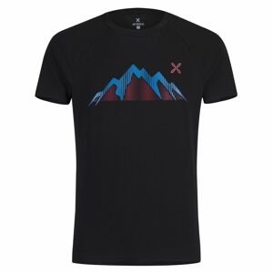 MONTURA pánske turistické tričko Summit Farba: čierna, Veľkosť: L