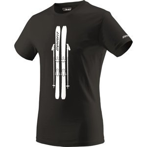 DYNAFIT pánske turistické tričko Graphic CO M S/S Farba: čierna, Veľkosť: S