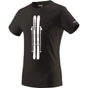 DYNAFIT pánske turistické tričko Graphic CO M S/S Farba: čierna, Veľkosť: L