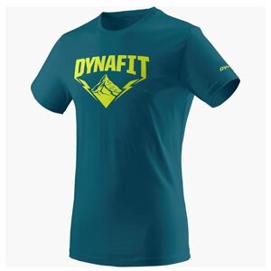 DYNAFIT pánske turistické tričko Graphic CO M S/S Farba: Navy, Veľkosť: S