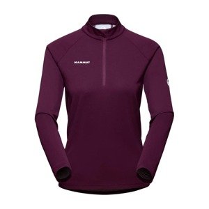 MAMMUT Aegility Half Zip Longsleeve Farba: Fialová, Veľkosť: S